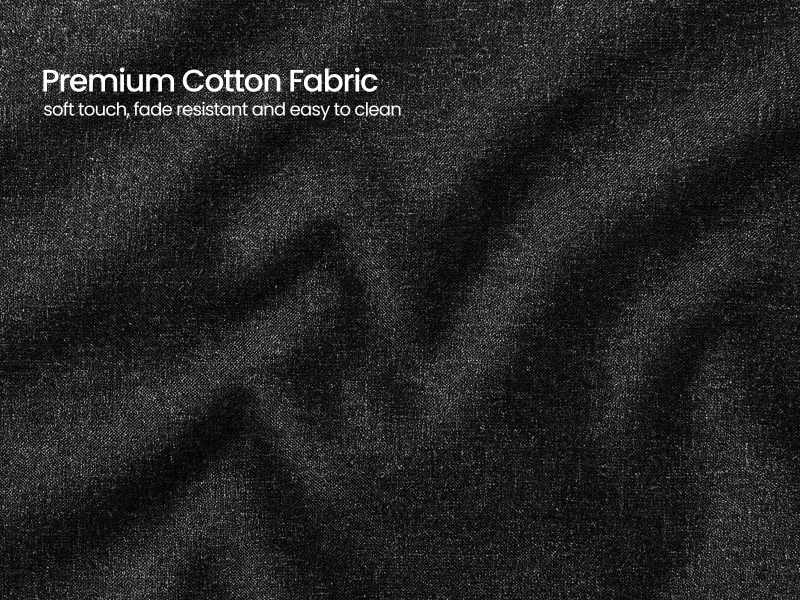 Erica Upholstered 3 Seater Sofa in Charcoal Color